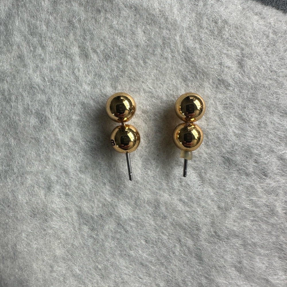 Jenny Bird Stud Ball Earrings